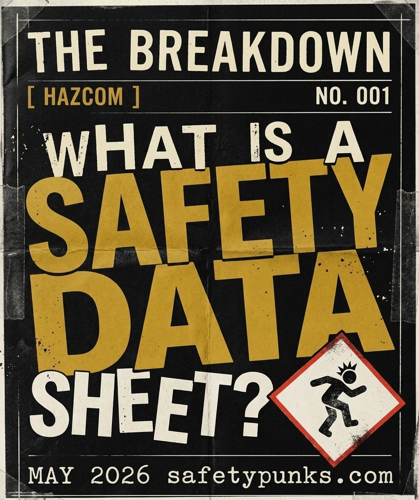 The Breakdown No. 001 — What Is a Safety Data Sheet?